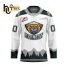 Custom Everett Silvertips Home Hockey Jersey