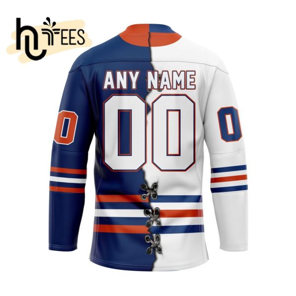 Custom Kamloops Blazers Mix Home And Away Hockey Jersey