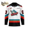 Custom Kamloops Blazers Team For St.Patrick Day Hockey Jersey