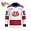 Custom Saskatoon Blades Home Hockey Jersey