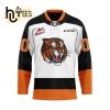 Custom Medicine Hat Tigers Home Hockey Jersey