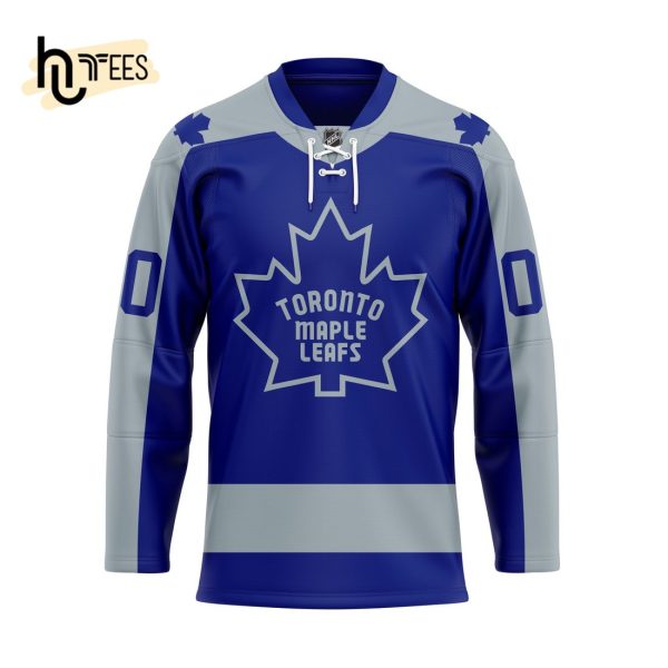 Custom Name Number Toronto Maple Leafs NHL Reverse Retro Hockey Jersey
