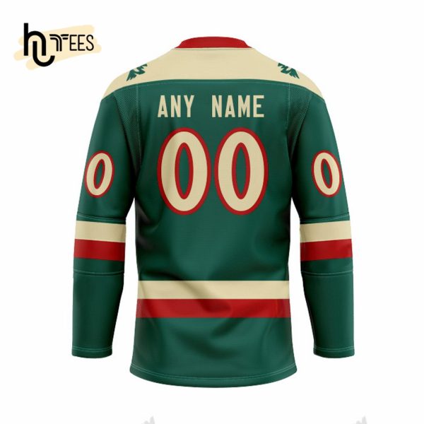 Custom NHL Minnesota Wild Special Design Concepts Hockey Jersey Limited Edition