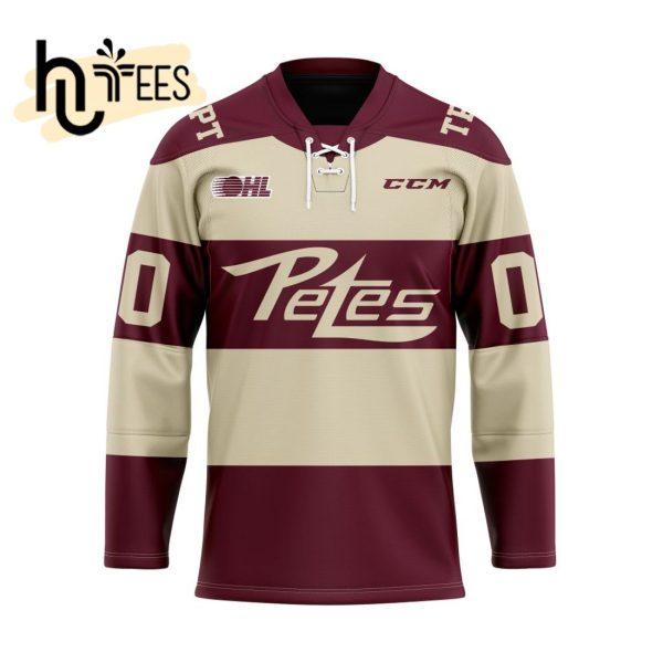 Custom Peterborough Petes Alternate Hockey Jersey