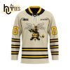 Custom Saskatoon Blades Away Hockey Jersey