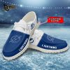 Custom St. Louis Blues NHL White Hey Dude Shoes