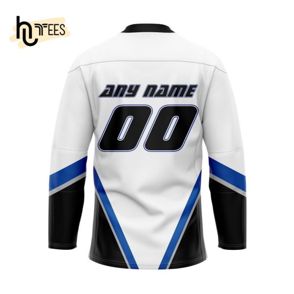 Custom UHL Danbury Trashers White Jersey 2024 Hockey Jersey