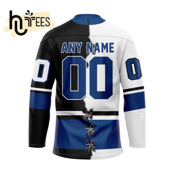 Custom Victoria Royals Mix Home And Away Hockey Jersey