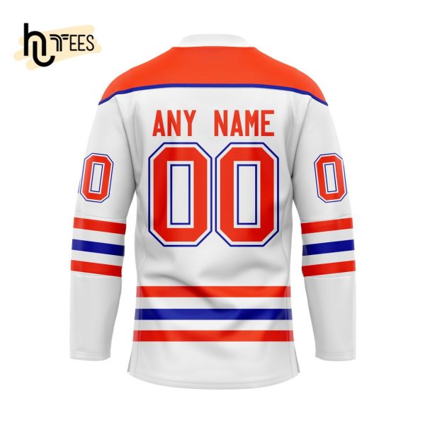 Edmonton Oilers NHL Reverse Retro Special Custom Design Hockey Jerseys