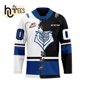 Custom Victoria Royals Mix Home And Away Hockey Jersey