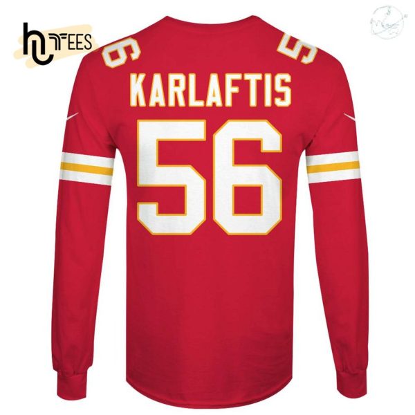 George Karlaftis Kansas City Chiefs Limited Edition Hoodie Jersey – Red