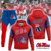Go Rebs Ole Miss Rebels Football Grey Combo Hoodie, Jogger, Cap Limited Edition