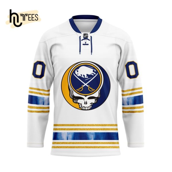 Grateful Dead – Buffalo Sabres Hockey Jersey – Personalized Name – Number