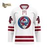 Grateful Dead – Columbus Blue Jackets Custom Name Number Hockey Jersey