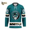 Grateful Dead – Seattle Kraken Special Custom Design Hockey Jersey