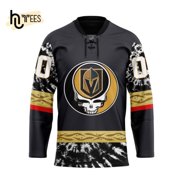Grateful Dead – Vegas Golden Knights Custom Name Number Hockey Jersey
