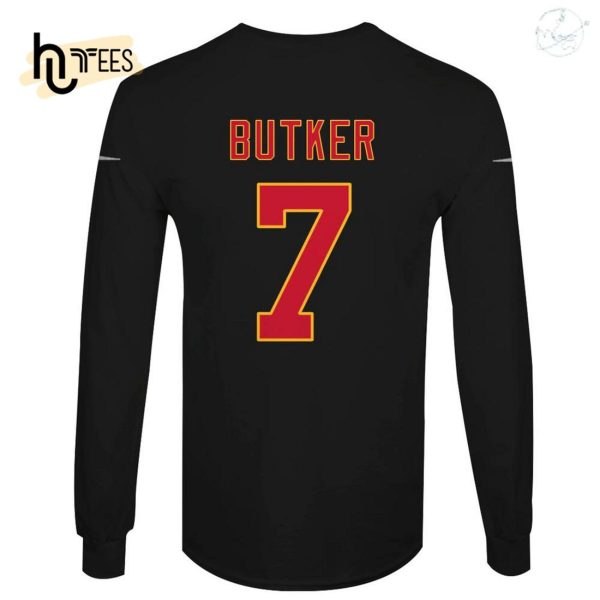 Harrison Butker Kansas City Chiefs Limited Edition Hoodie Jersey – Black
