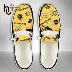 NCAA Southern Miss Golden Eagles Custom Name Hey Dude Shoes