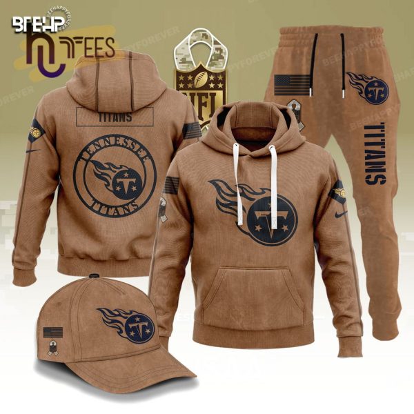 Limited Edition Tennessee Titans Veterans Salute To Service Hoodie, Jogger, Cap