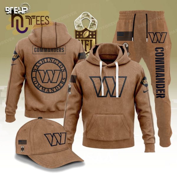 Limited Edition Washington Commanders Veterans Salute To Service Hoodie, Jogger, Cap