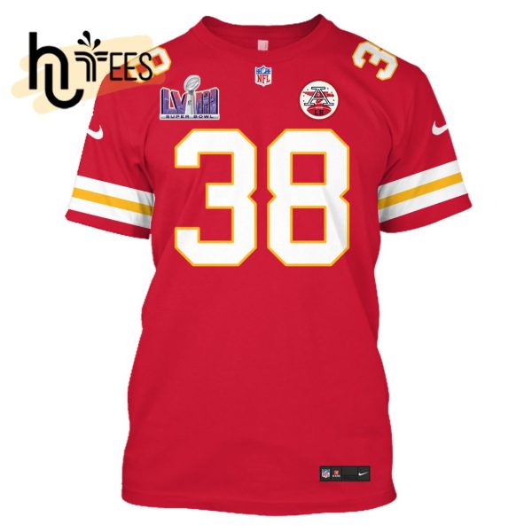 L’Jarius Sneed Kansas City Chiefs Limited Edition Red Hoodie Jersey