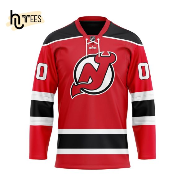 New Jersey Devils NHL Custom Name Number Hockey Jersey