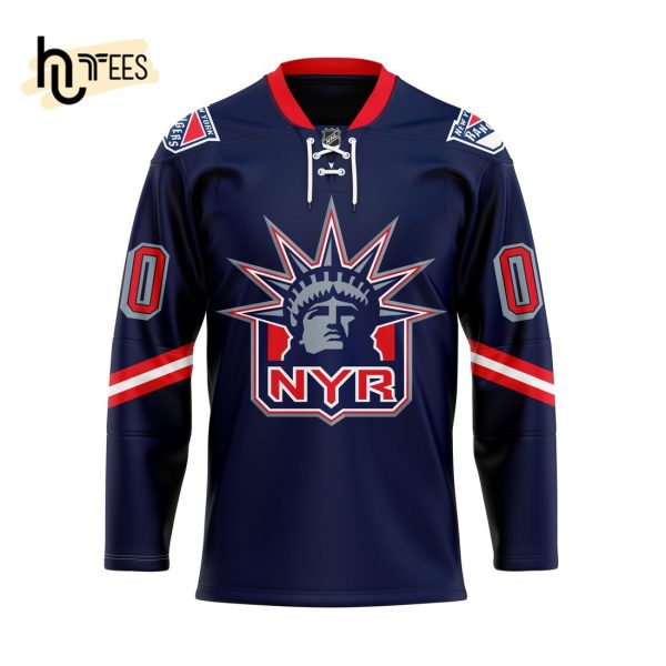 New York Rangers NHL Reverse Retro Special Custom Design Hockey Jerseys