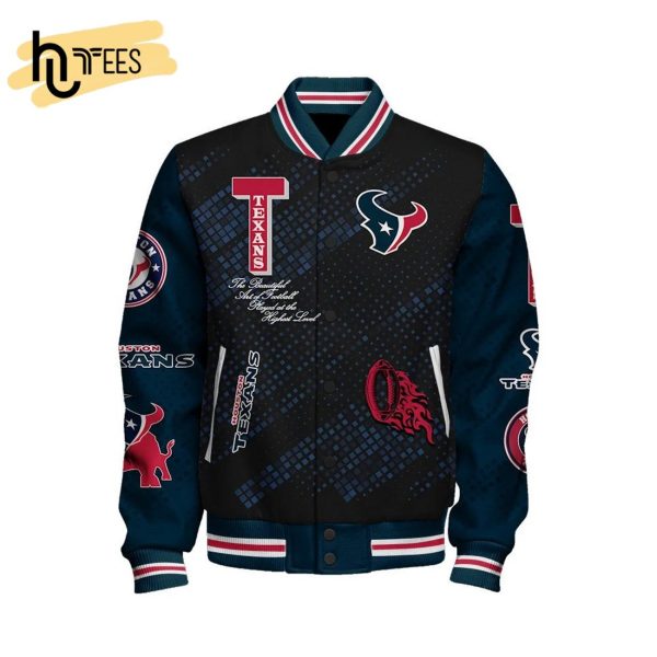 NFL Houston Texans Baseball Jacket, Sport Jacket, FootBall Fan Gifts