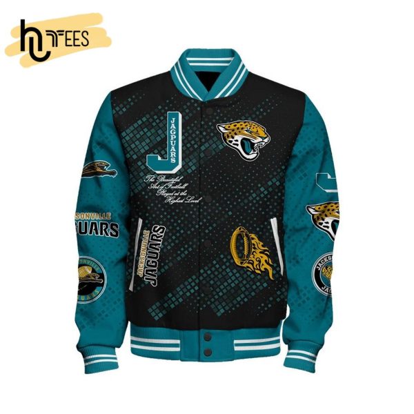 NFL Jacksonville Jaguars Baseball Jacket, Sport Jacket, FootBall Fan Gifts
