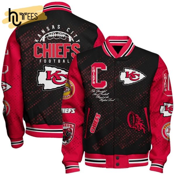 NFL Kansas City Chiefs Baseball Jacket, Sport Jacket, FootBall Fan Gifts