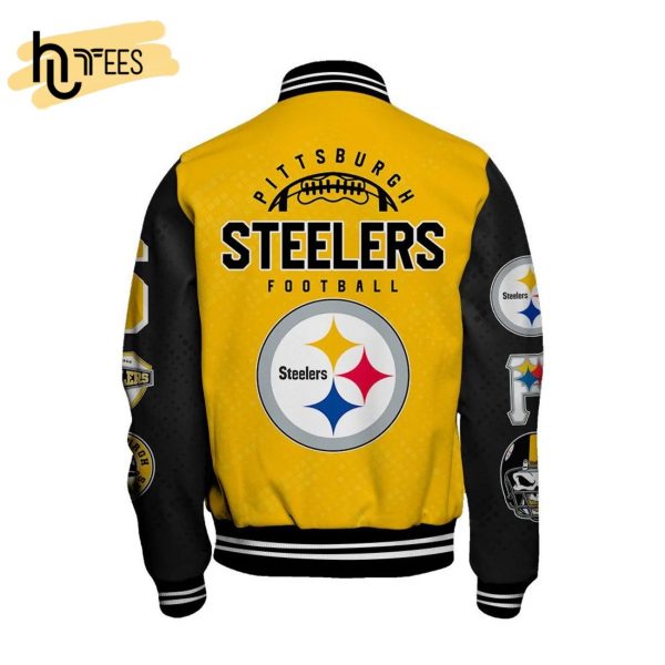 NFL Pittsburgh Steelers Baseball Jacket, Sport Jacket, FootBall Fan Gifts