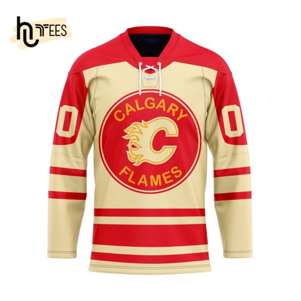 NHL Calgary Flames Custom 2024 Heritage Classic Hockey Jersey