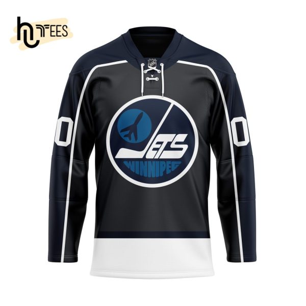 NHL Winnipeg Jets Reverse Retro Custom Name Number Hockey Jersey
