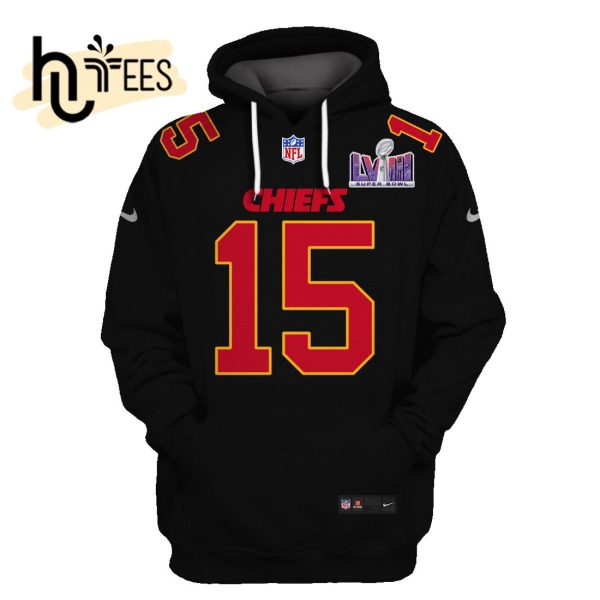 Patrick Mahomes Kansas City Chiefs Limited Edition Black Hoodie Jersey