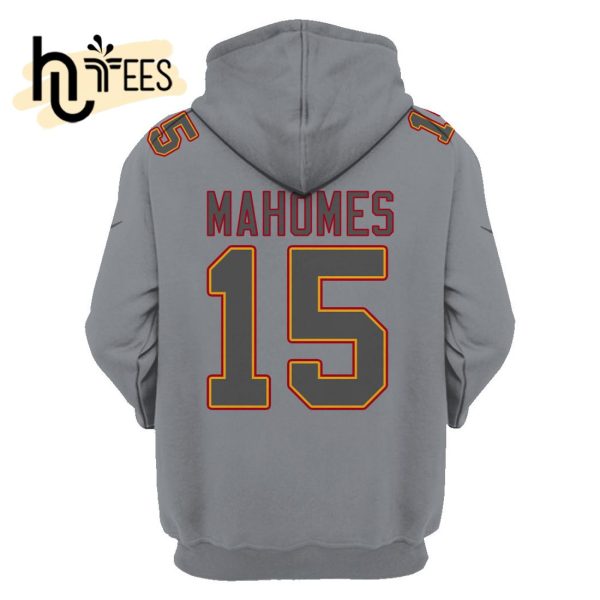 Patrick Mahomes Kansas City Chiefs Limited Edition Grey Hoodie Jersey