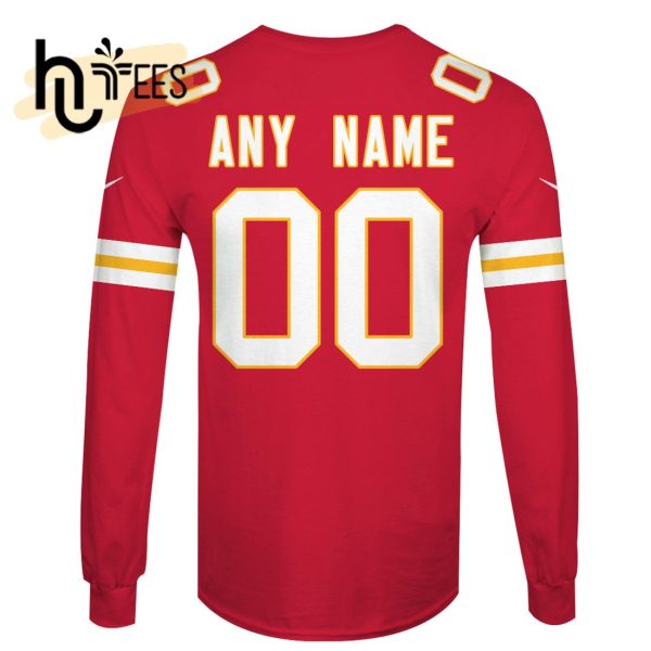 Personalized Name and Number Anaheim Ducks Red Hoodie Jersey