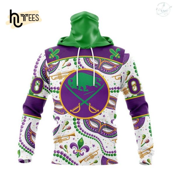 Personalized NHL Buffalo Sabres Special Mardi Gras Design Hoodie