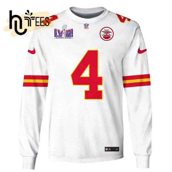 Rashee Rice Kansas City Chiefs Limited Edition White Hoodie Jersey