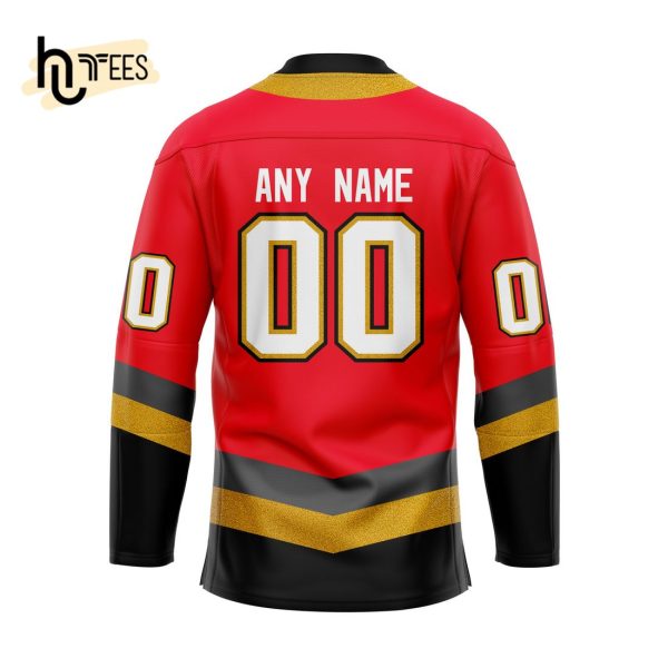 Vegas Golden Knights NHL Reverse Retro Custom Name Number Hockey Jersey