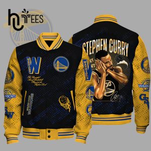 NBA Golden State Warriors Stephen Curry Night Night V2 Baseball Jacket
