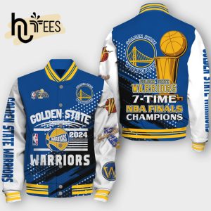 NBA Golden State Warriors 7X Champions Baseball Jacket