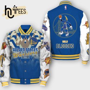 NBA Golden State Warriors Mascots Baseball Jacket