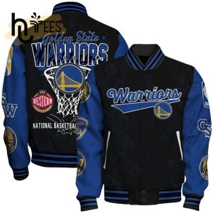 Golden State Warriors NBA National Basketball Association Baseball Jacket
