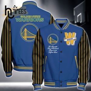 NBA Golden State Warriors National Basketball Association Baseball Jacket