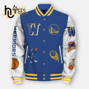 NBA Golden State Warriors Champions Premium Edition Baseball Jacket