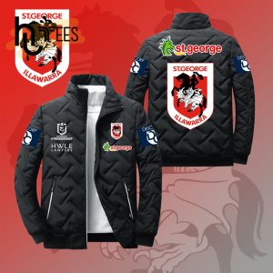 NRL St. George Illawarra Dragons New Padded Jacket Limited Edition
