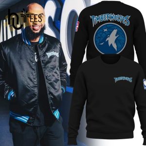 Minnesota Timberwolves NBA Fans Black Sweatshirt, Jogger, Cap Limited Edition