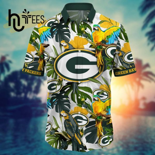 Green Bay Packers NFL Hawaiian Shirt Sun-Uptime Aloha Shirt
