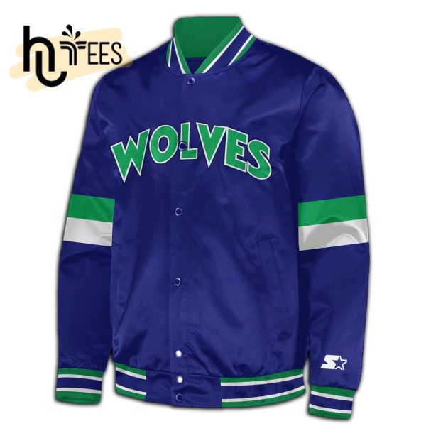 Minnesota Timberwolves Fans Navy Baseball Jacket, Jogger, Cap Limited Edition
