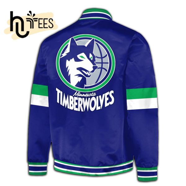 Minnesota Timberwolves Fans Navy Baseball Jacket, Jogger, Cap Limited Edition